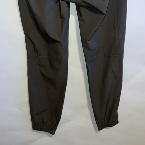 ABERCROMBIE & FITCH Olive Green Cargo Moto Jogger Wind Pants-L - Picture 6 of 7